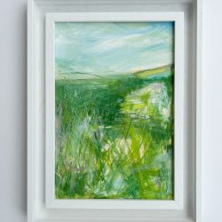 Just Over The Next Hill Original Painting